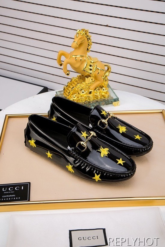 Gucci 2020 Mens Leather Loafer