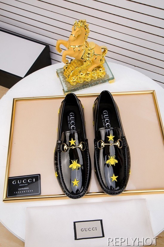 Gucci 2020 Mens Leather Loafer