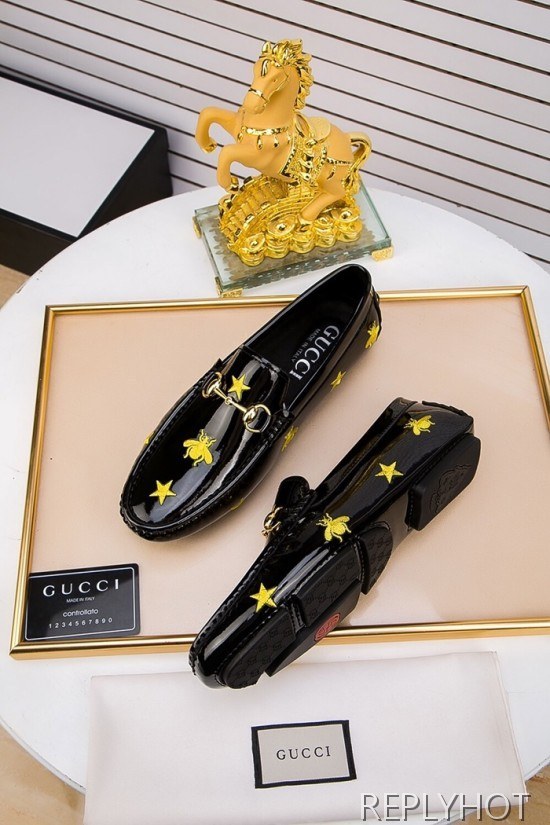 Gucci 2020 Mens Leather Loafer