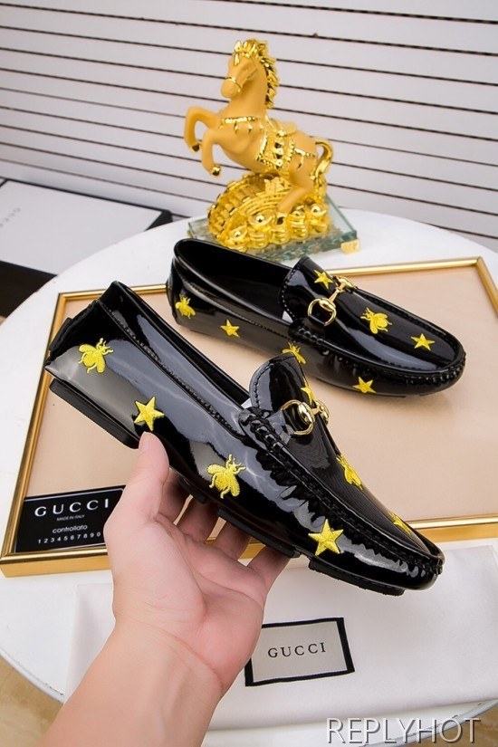 Gucci 2020 Mens Leather Loafer
