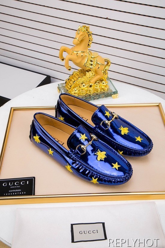 Gucci 2020 Mens Leather Loafer