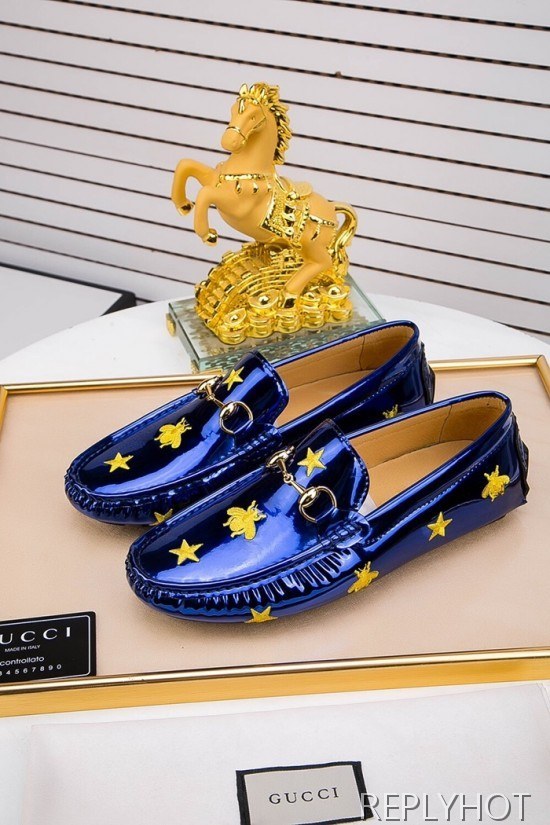 Gucci 2020 Mens Leather Loafer