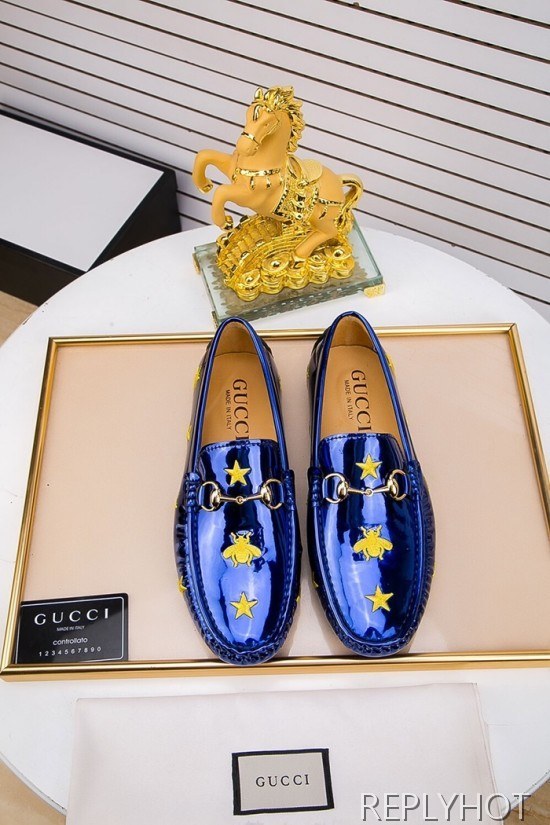 Gucci 2020 Mens Leather Loafer