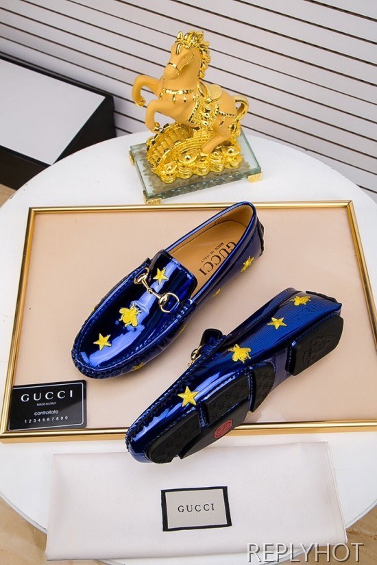 Gucci 2020 Mens Leather Loafer