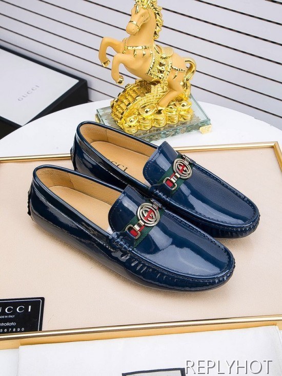 Gucci 2020 Mens Leather Loafer