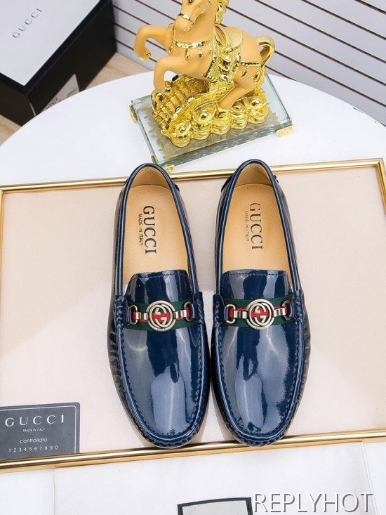 Gucci 2020 Mens Leather Loafer