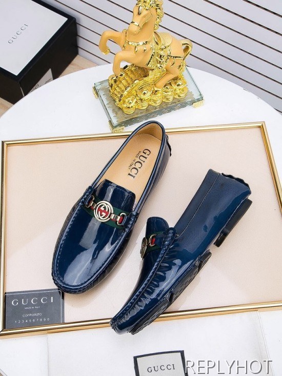 Gucci 2020 Mens Leather Loafer