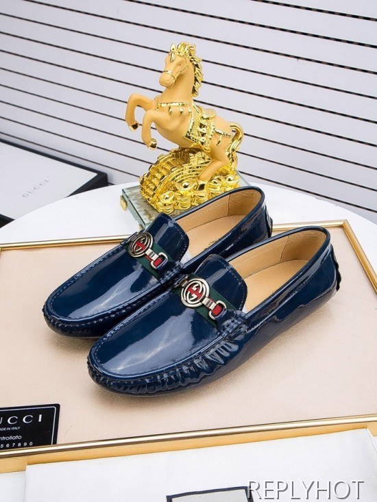 Gucci 2020 Mens Leather Loafer