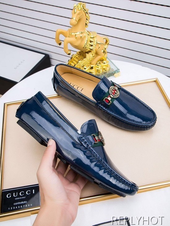 Gucci 2020 Mens Leather Loafer