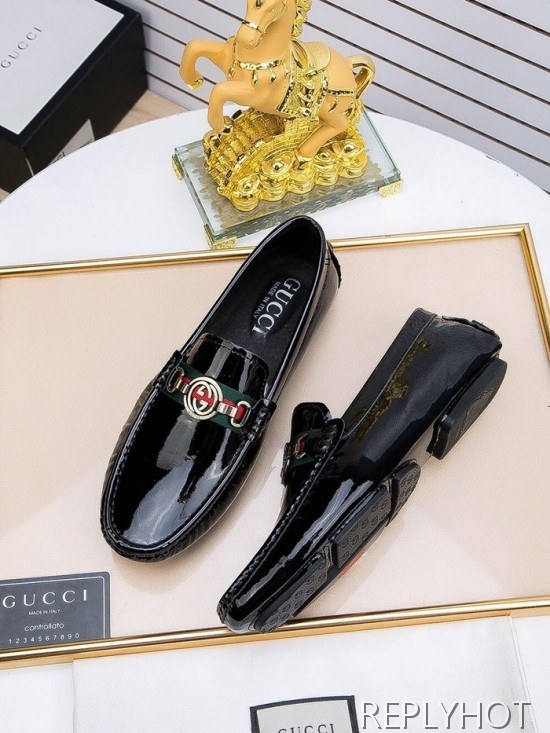 Gucci 2020 Mens Leather Loafer