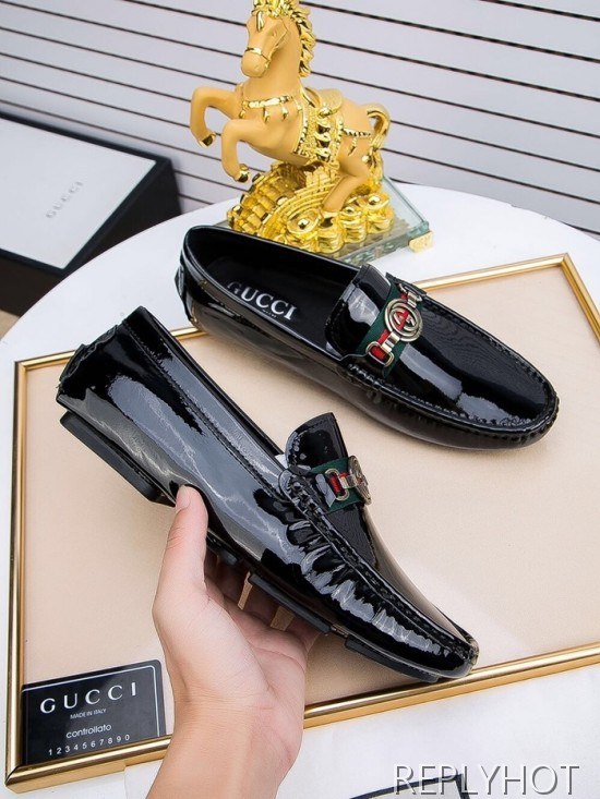 Gucci 2020 Mens Leather Loafer