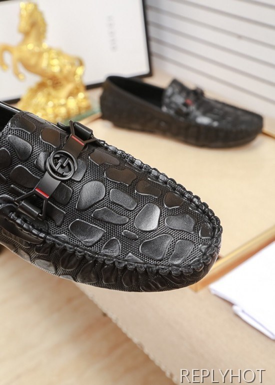 Gucci 2020 Mens Leather Loafer