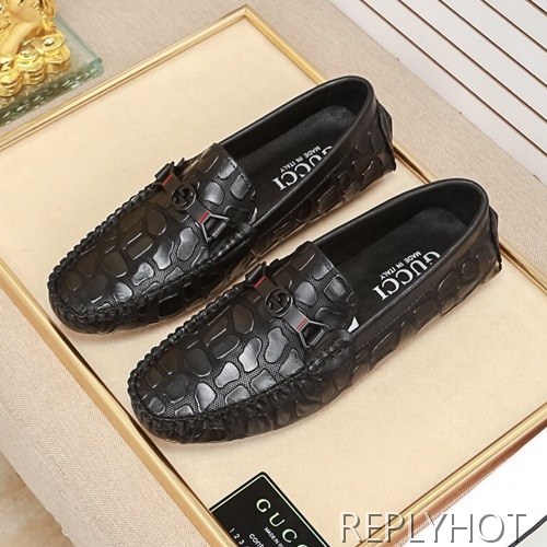 Gucci 2020 Mens Leather Loafer