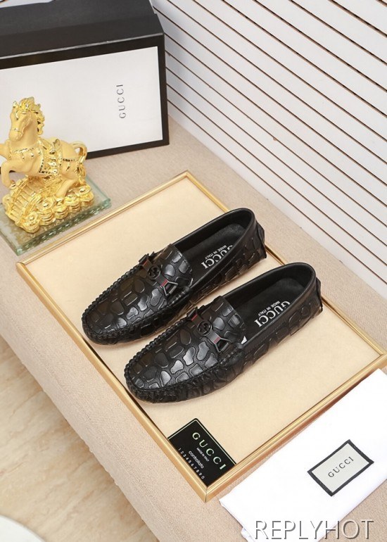 Gucci 2020 Mens Leather Loafer