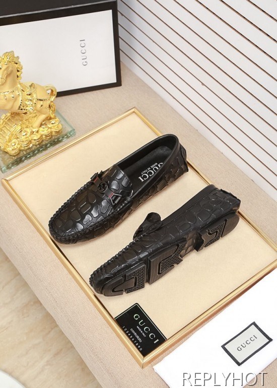 Gucci 2020 Mens Leather Loafer