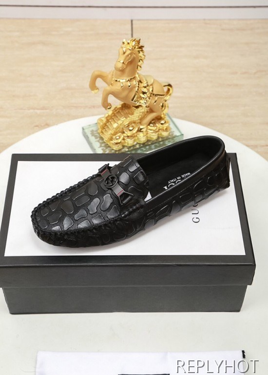 Gucci 2020 Mens Leather Loafer