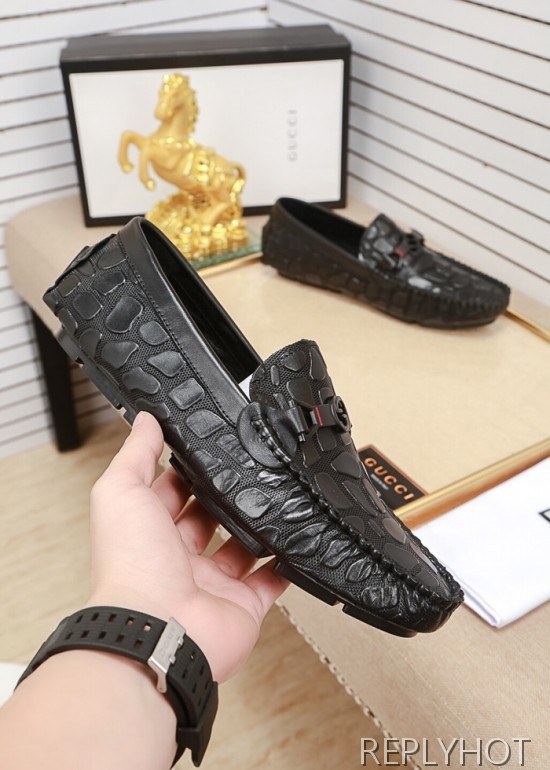 Gucci 2020 Mens Leather Loafer