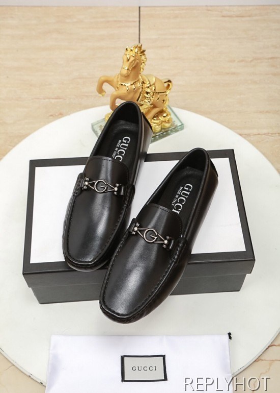 Gucci 2020 Mens Leather Loafer