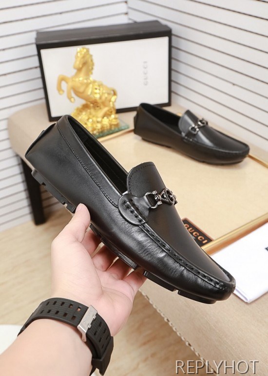 Gucci 2020 Mens Leather Loafer