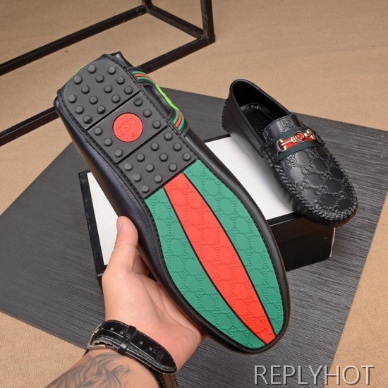 Gucci 2020 Mens Leather Loafer