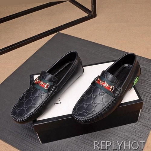 Gucci 2020 Mens Leather Loafer