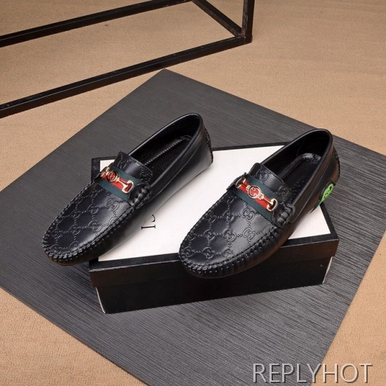 Gucci 2020 Mens Leather Loafer