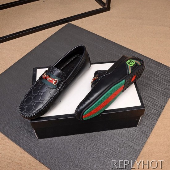 Gucci 2020 Mens Leather Loafer