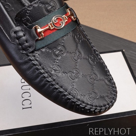 Gucci 2020 Mens Leather Loafer