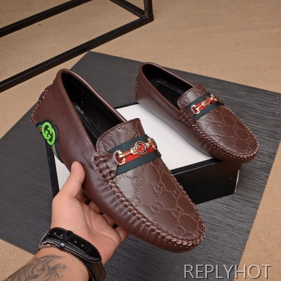 Gucci 2020 Mens Leather Loafer