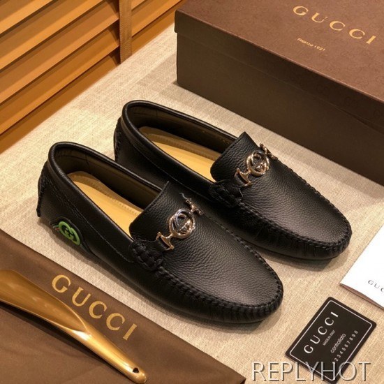 Gucci 2020 Mens Leather Loafer