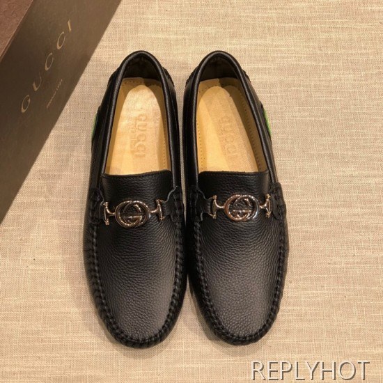 Gucci 2020 Mens Leather Loafer