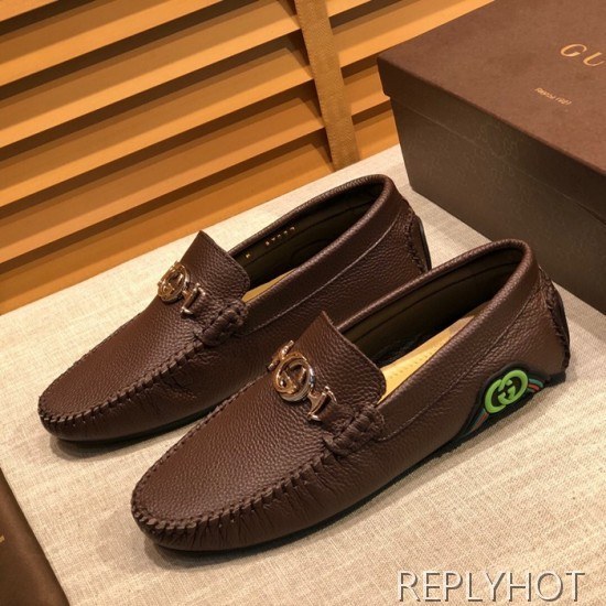 Gucci 2020 Mens Leather Loafer