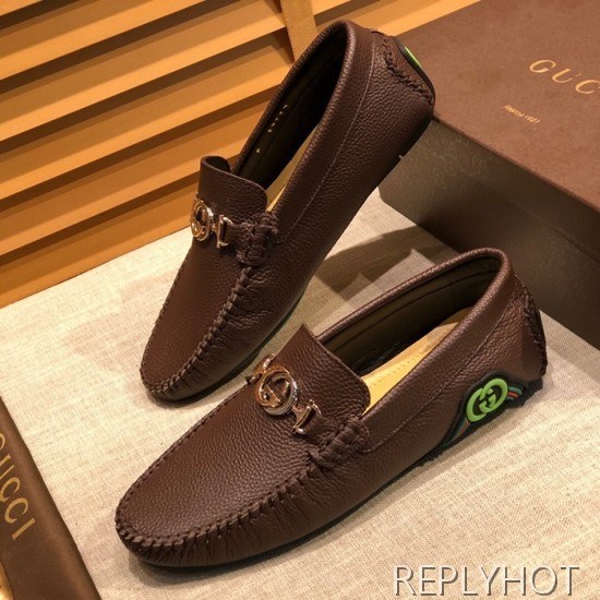 Gucci 2020 Mens Leather Loafer