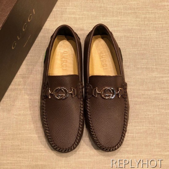 Gucci 2020 Mens Leather Loafer