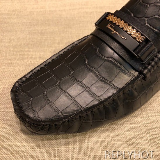 Ferragamo  2020 Mens Leather Loafer