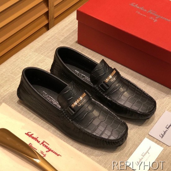 Ferragamo  2020 Mens Leather Loafer
