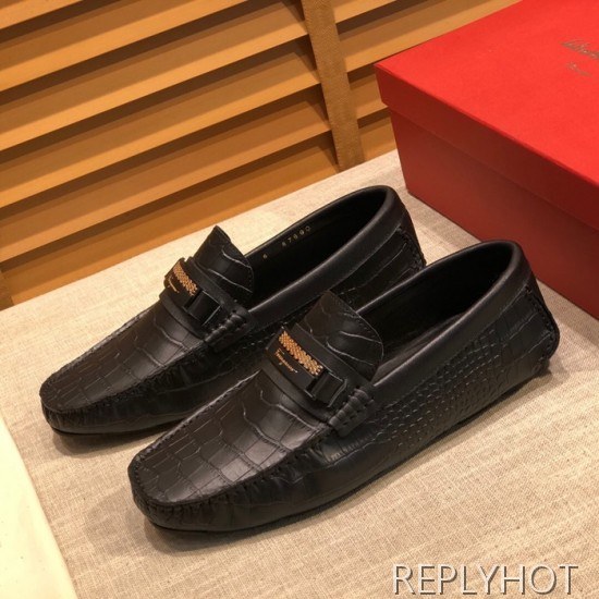Ferragamo  2020 Mens Leather Loafer