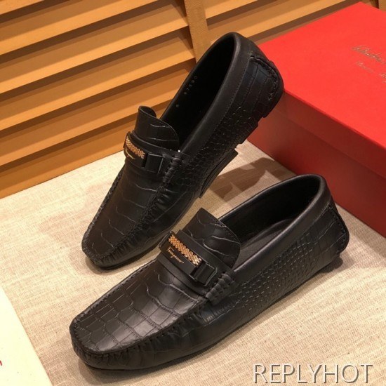 Ferragamo  2020 Mens Leather Loafer