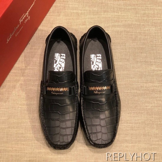 Ferragamo  2020 Mens Leather Loafer