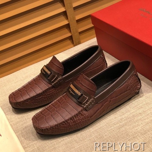 Ferragamo  2020 Mens Leather Loafer