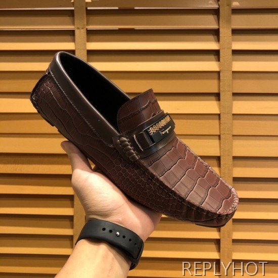Ferragamo  2020 Mens Leather Loafer