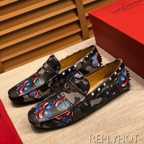 Valentino 2020  Mens Leather Loafer