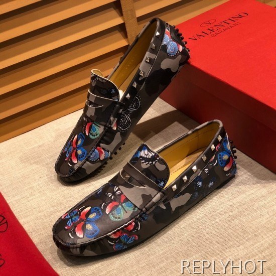 Valentino 2020  Mens Leather Loafer