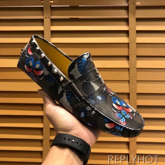 Valentino 2020  Mens Leather Loafer