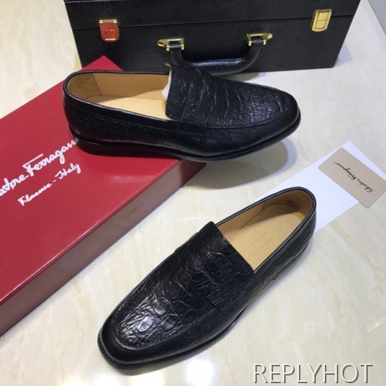 Ferragamo  2020 Mens Leather Loafer