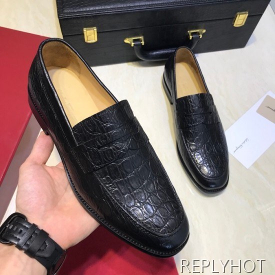 Ferragamo  2020 Mens Leather Loafer