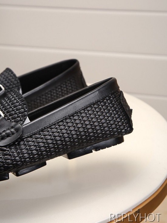 Armani 2020 Mens Leather Loafer