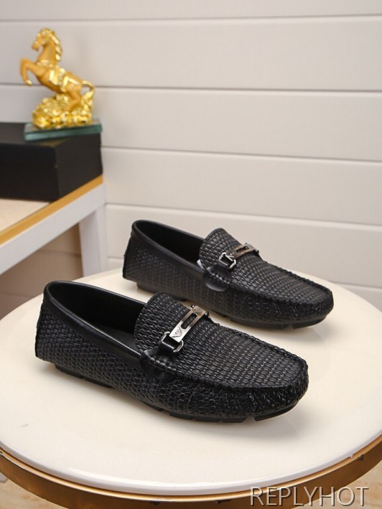 Armani 2020 Mens Leather Loafer