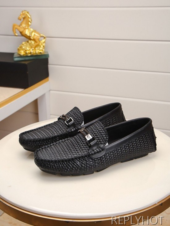 Armani 2020 Mens Leather Loafer