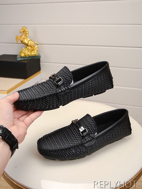 Armani 2020 Mens Leather Loafer